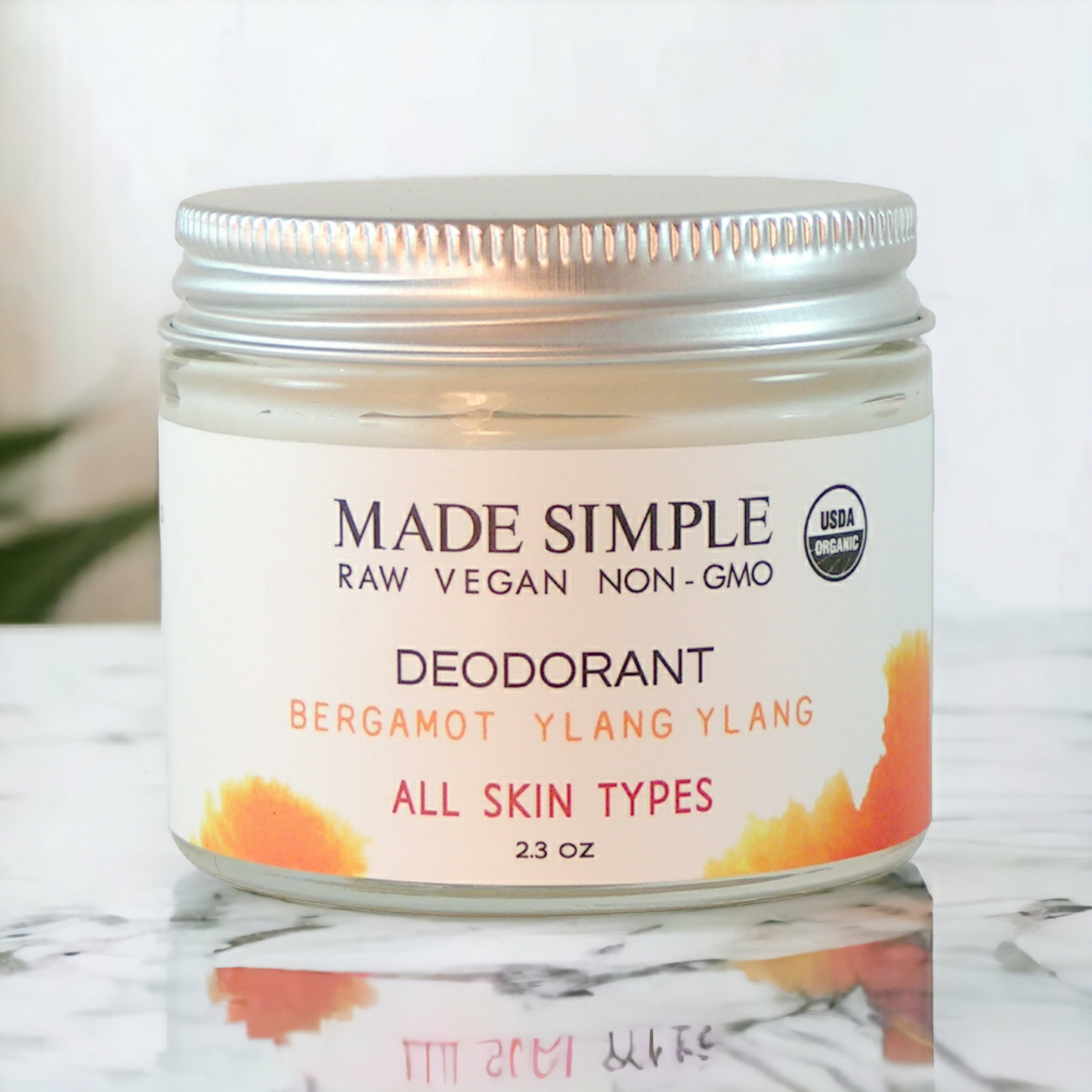 Bergamot Ylang Ylang Deodorant - Certified Organic, Vegan & Cruelty-free-4