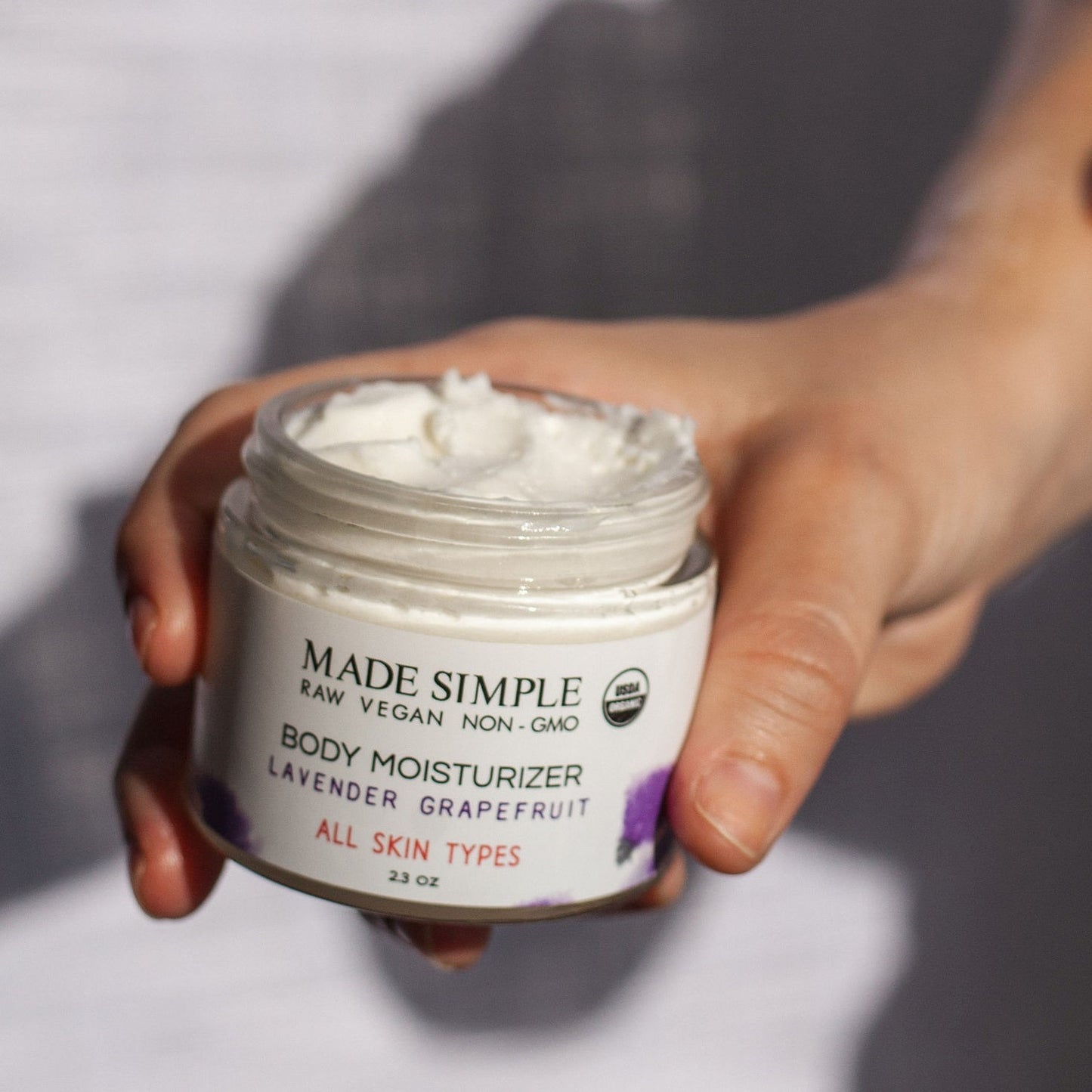 Lavender Grapefruit Moisturizer - Certified Organic, Vegan & Cruelty-free-4