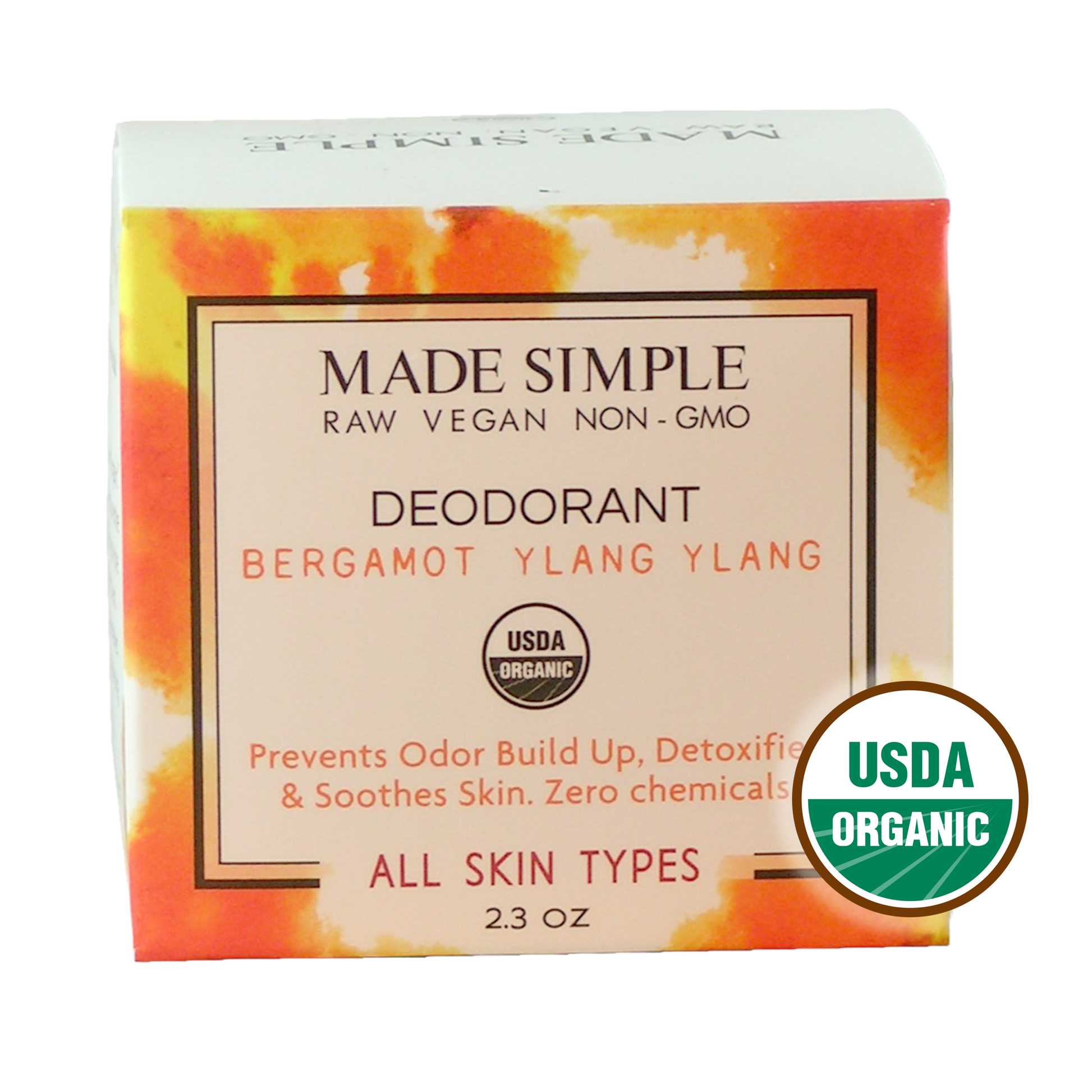 Bergamot Ylang Ylang Deodorant - Certified Organic, Vegan & Cruelty-free-3