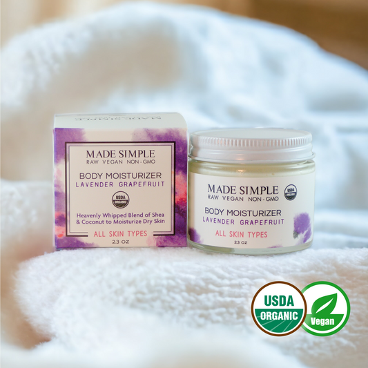 Lavender Grapefruit Moisturizer - Certified Organic, Vegan & Cruelty-free-1